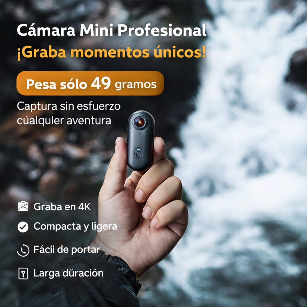Camara Mini Portatil de Alta Definicion