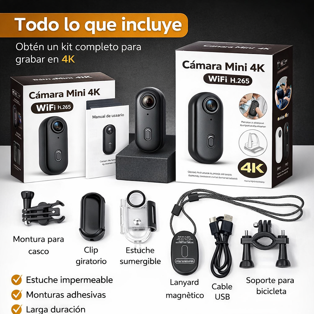 Camara Mini Portatil de Alta Definicion